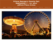 Tablet Screenshot of countyfair.org